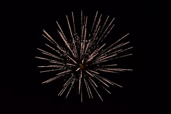 Free firework display at Penhill Park